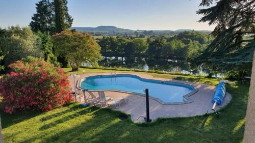 Villeneuve-sur-Lot House | Les Rives du Lot - Piscine au bord du fleuve