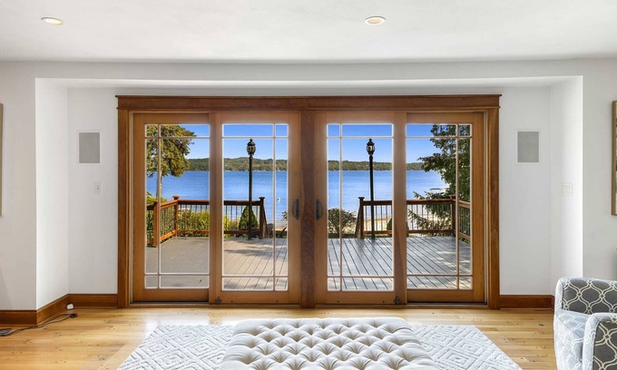 Mandana House | Level Lakefront Ranch-West Side Skaneateles Lake