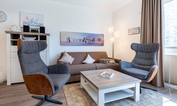 Boltenhagen Apartment | Lichtdurchflutetes Apartment mit Sonniger Terrasse und nur 200 m zum Strand - Aparthotel Ostseeallee