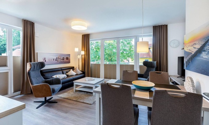 Boltenhagen Apartment | Liebevoll Eingerichtetes Apartment mit Tollem, Sonnigem Balkon in Strandnähe - Aparthotel