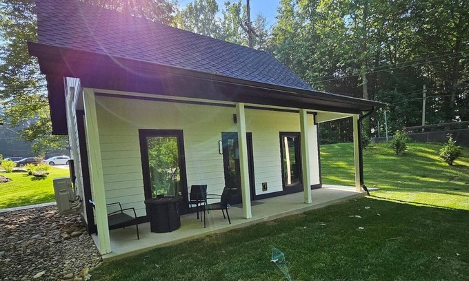 Brevard Cabin | Life's Good Creek Side Retreat