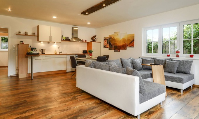 Sigmarszell Apartment | Light-flooded Holiday Apartment Fritsche with Terrace, Pool, Garden & Wi-Fi
