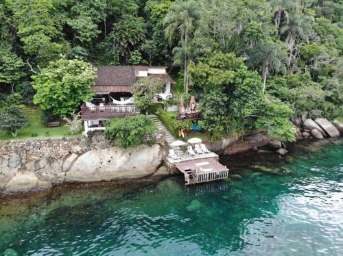 Ilha Grande House | Linda e espetacular Casa Frente ao Mar-Praia da Aripeba-Ilha Grande