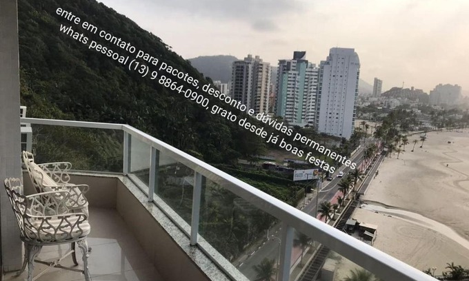 Morro do Maluf Apartment | Lindo apartamento frente mar, Guarujá