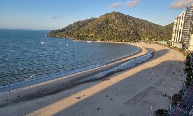 Centro Apartment | Lindo apto Frente MAR tudo novinho 2suítes+garagem