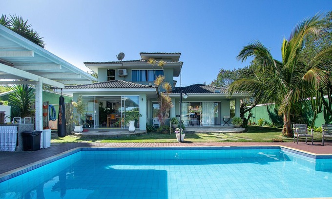 Marina House | Line Rio- Excellent Mansion in Balneário Búzios with Panoramic View, Swimming Pool