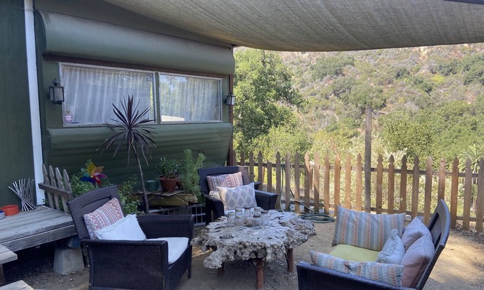 Topanga Cottage | Little Topanga house with enormous views of Santa Monica Mountains