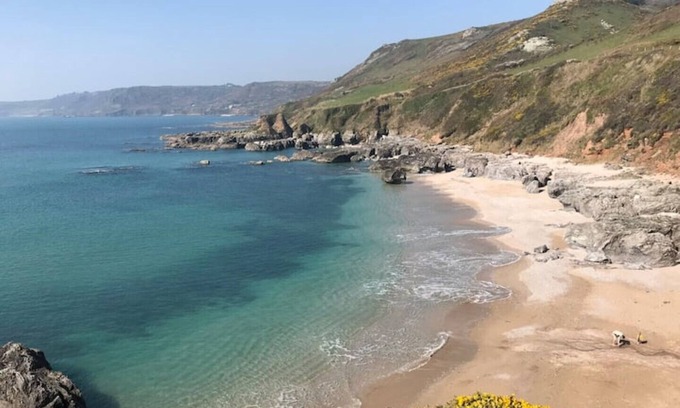 Chillington Cabin | Little Well, Slapton (2 acres, dogs welcome).