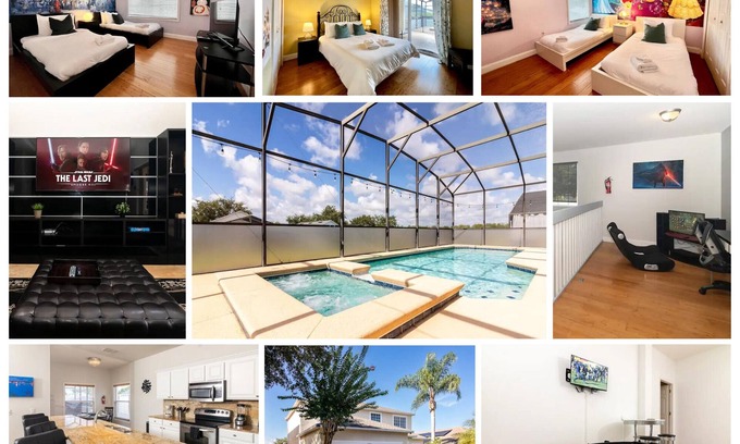 Highgate Park House | Live the Good Life in Davenport! 6 BDR w/Private Pool, Minutes from Disney