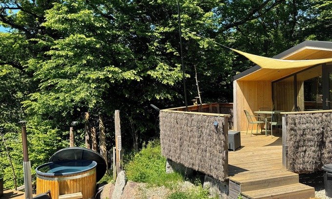 Orbey Cabin | Lodge with Hot Tub and sunny terrace in the heart of Alsace