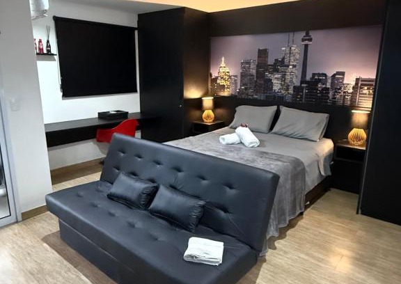 Sorocaba Apartment | Loft aconchegante com varanda Campolim