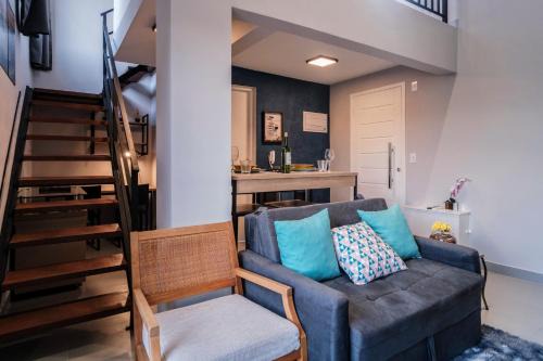 Jardim Oriental Apartment | LOFT Charmoso Aeroporto Metrô SP Expo com AC