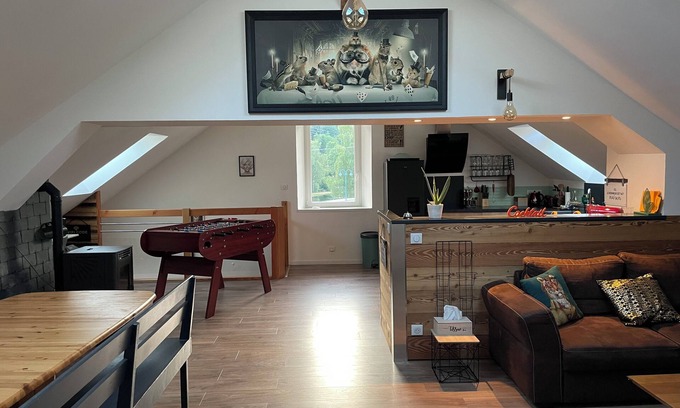 Cornimont Apartment | Loft de Luxe en Montagne à la Bresse, Jusquà 8 Personnes