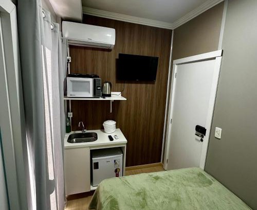 Esplanada Apartment | Loft Lux SM 10 (Smart TV, Ar condicionado, Cozinha)
