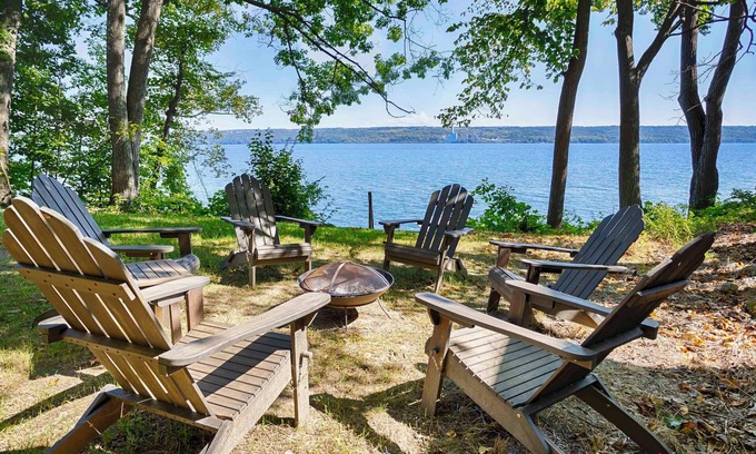 Trumansburg House | Lone Retreat Lake House: New Build + Close to Ithaca