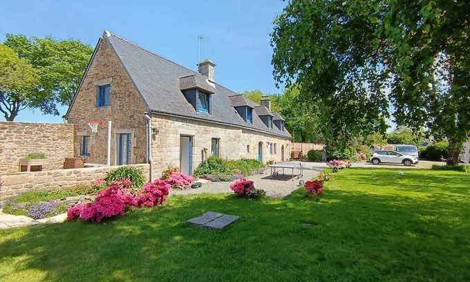 Languidic House | Longère + House - Heated pool - South Brittany. Morbihan