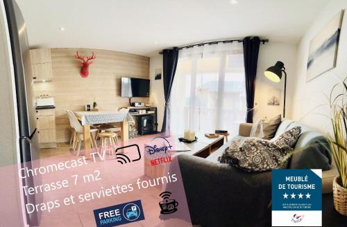 Les Angles Apartment | Lou Castelou - T3 Cosy - Chromecast TV