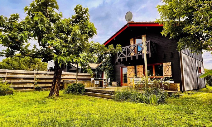 Gujan-Mestras Ski Chalet | Loue Maison en Bois en 2ème Ligne sur le Bassin Darcachon - 4/5 Couchages