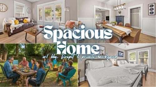 Saint Joseph House | Louisville Haven With BBQ Fire Pit & Private Yard