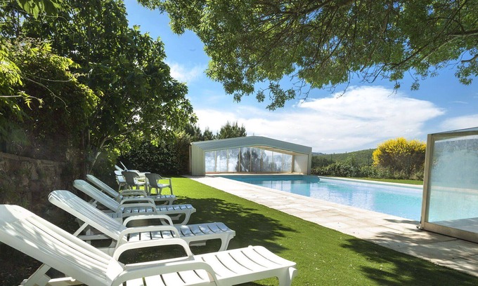Ollieres Villa | Lovely apartment in villa for 6 people with WIFI, pool, TV, terrace and parking