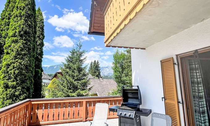 Grosssoelk Apartment | Lovely apartment for 12 people with WIFI, hot tub, TV, terrace and panoramic view