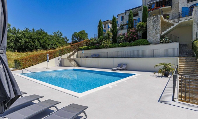 Bibali House | Lovely apartment in villa for 6 guests with pool, WIFI, A/C, TV, terrace and parking