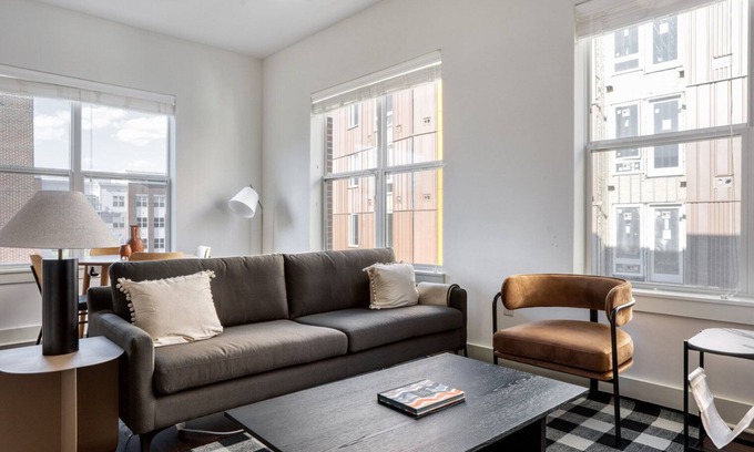 Cambridge Apartment | Lovely Cambridge 2BR w/ Gym, Roof, near Shops + Dining, by Blueground