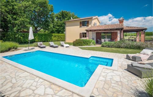 Vosteni House | Lovely Home In Vosteni With Outdoor Swimming Pool