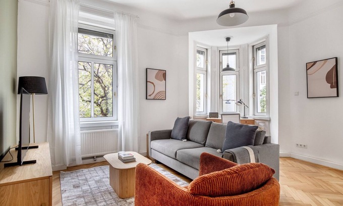 Altlerchenfeld Apartment | Lovely Josefstadt 2BR w/Elevator, by Blueground