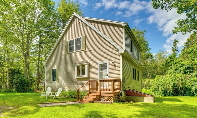 New Harbor House | Lovely New Harbor Home: Walk to Pemaquid Beach!