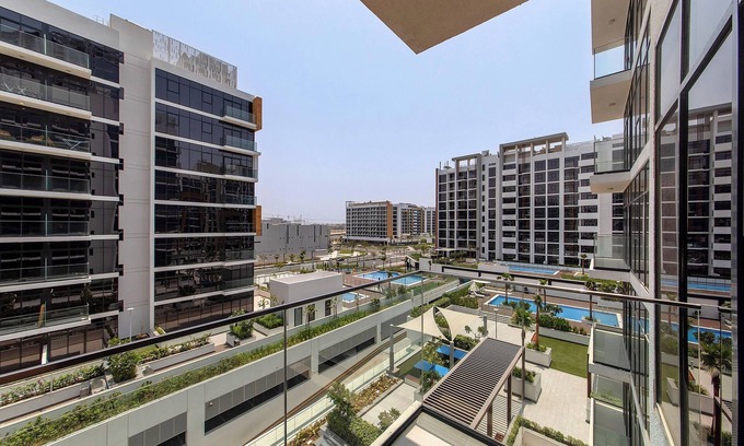 Nad Al Sheba Apartment | Lovely Studios at Azizi Riviera