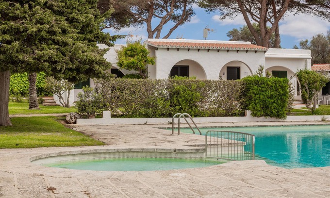 Binisafua Apartment | Lovely Vacation Apartment "Binisafua Playa - Apartamento 23" Near the Beach with Shared Outdoor Pool, A/C, Wi-Fi, Terrace & Garden; Parking Available