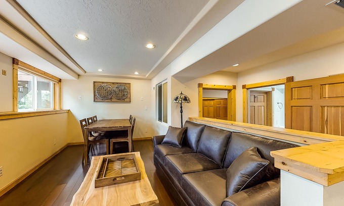 Oak Grove House | Lower-level dwelling in a riverfront home w/ shared dock & scenic views