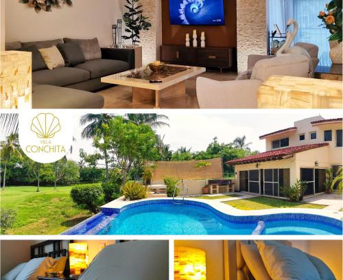 Marina Vallarta House | Lujosa y acogedora Villa Conchita con alberca privada
