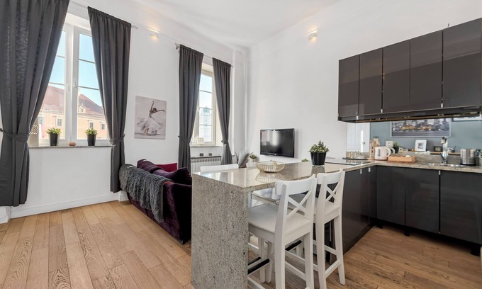 Old Town Apartment | Lumina apart with view on Plac Zamkowy
