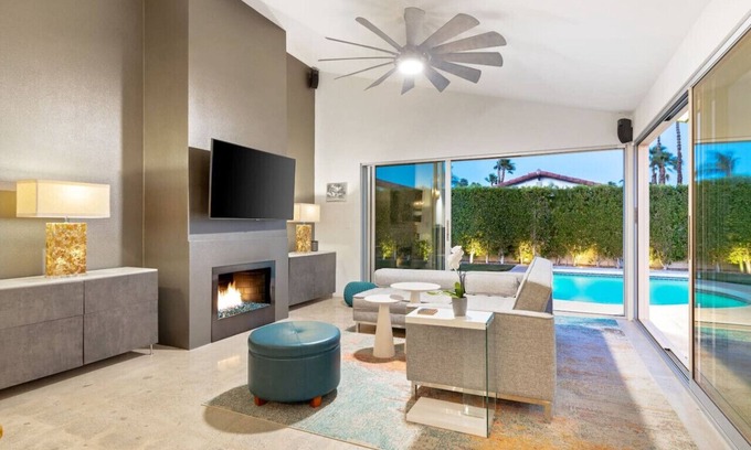 Vista Norte House | Lush & Tranquil 3BR Palm Springs Oasis Pool & Spa