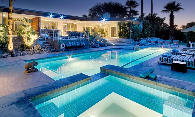 Vista Las Palmas House | Lux Modern Estate perfect for families. 9 beds, Pool, Spa, Views, Dogs ok