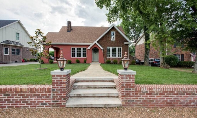 Nashville House | Lux West Nash Tudor, 4mi to DT, Sleeps 9