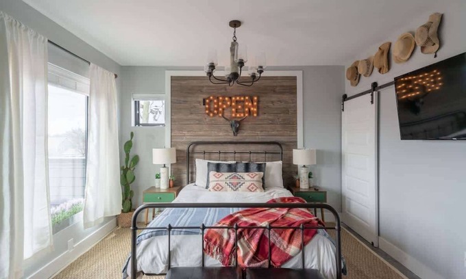 The Nations Apartment | Luxe Apartment with Private Deck in Nashville