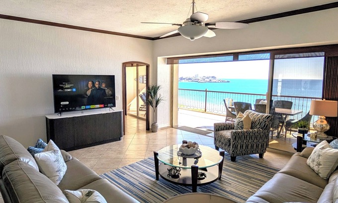 Bella Vista Condo | Luxe Beachfront 2BR Condo - Stunning Views & Premium Upgrades - Recently Updated