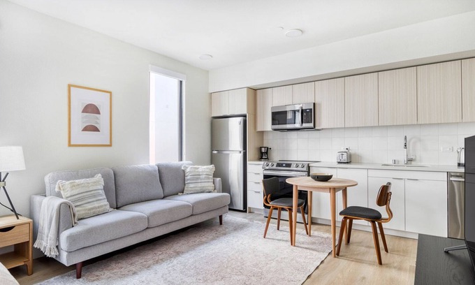 Downtown Berkeley Apartment | Luxe Berkeley Studio w/ W/D & Coworking, walkable to BART, by Blueground