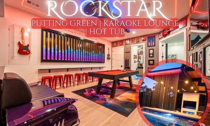 Mid America House | Luxe Escape, Sleeps 24, Heated Pool, Putting Green