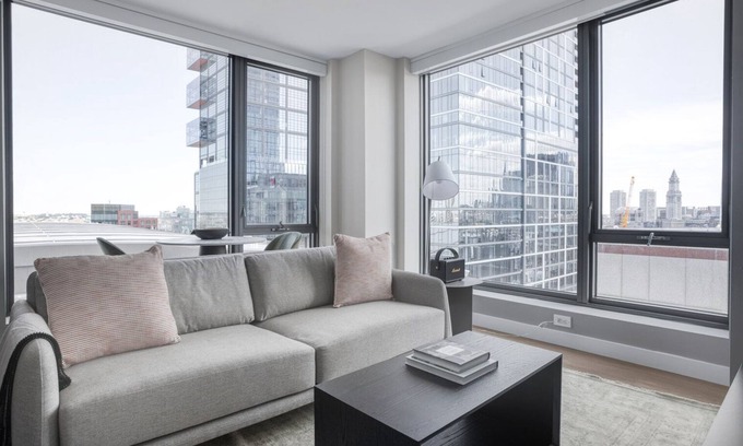 West End Apartment | Luxe North Station 1BR w/W/D & Gym, near TD Garden, by Blueground
