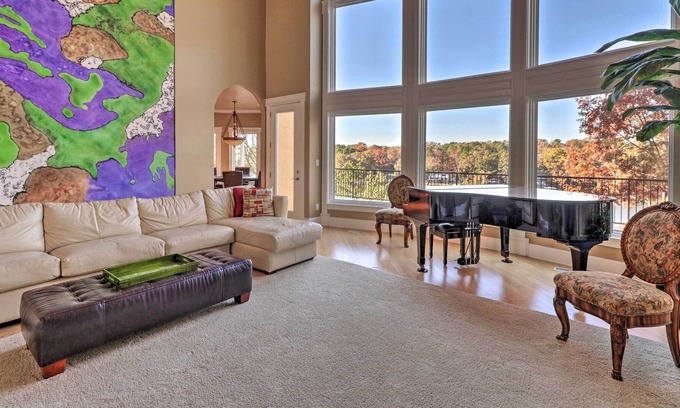 Rockwell Villa | Luxe Waterfront Villa w/Theater, Pool & Boat Dock!
