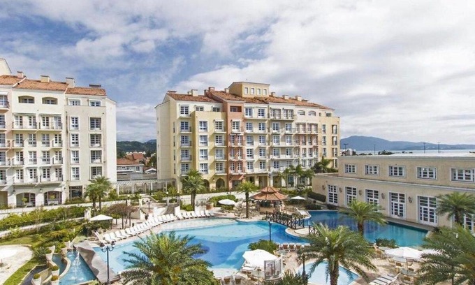 Jurere Apartment | Luxuoso resort cinco estrelas com vista para o mar
