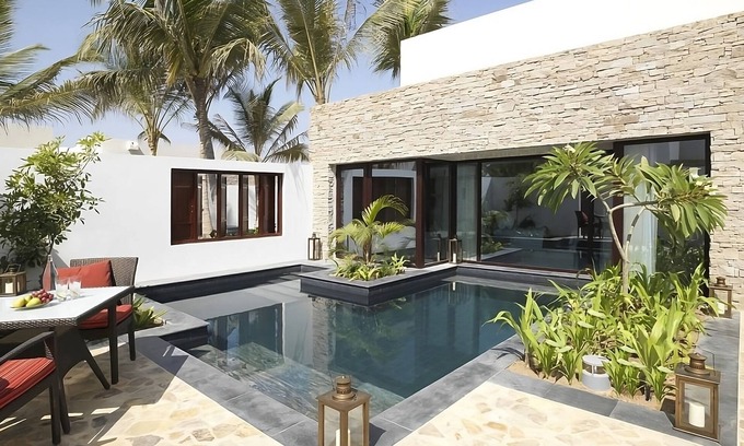 Salalah Hotel | Luxurious 1BR Villa! 4 Units w/Plunge Pools! Beachfront, Spa and Free Parking!