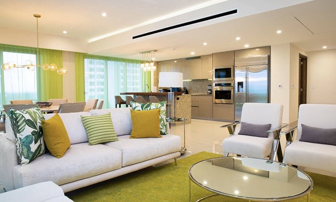 Puerto Juarez Resort | Luxurious 3 Bedroom Oceanfront Suite right on the beach of Cancun!