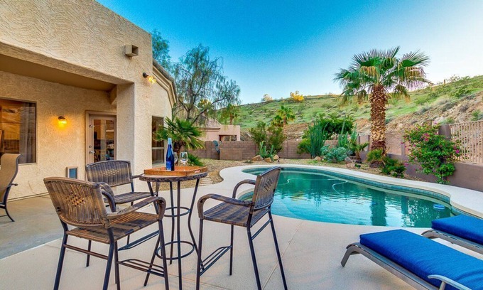 Foothills House | Luxurious 4 Bedroom 2.5 Bath Home With Resort Stlye Backyard And Heated Pool!