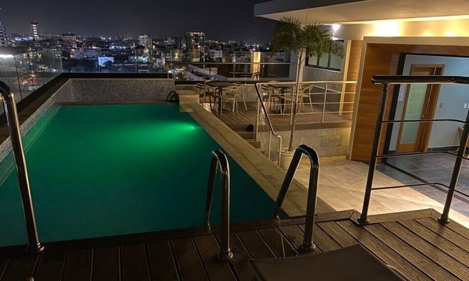 Ensanche Quisqueya Apartment | Luxurious Downtown Apt, Rooftop Pool, Gym