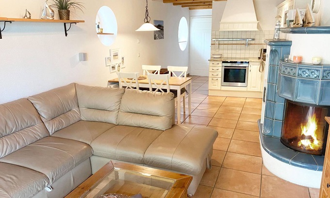 Alt Gaarz Apartment | Luxurious lovely maisonette close to the beach with terrace swimming pool sauna
